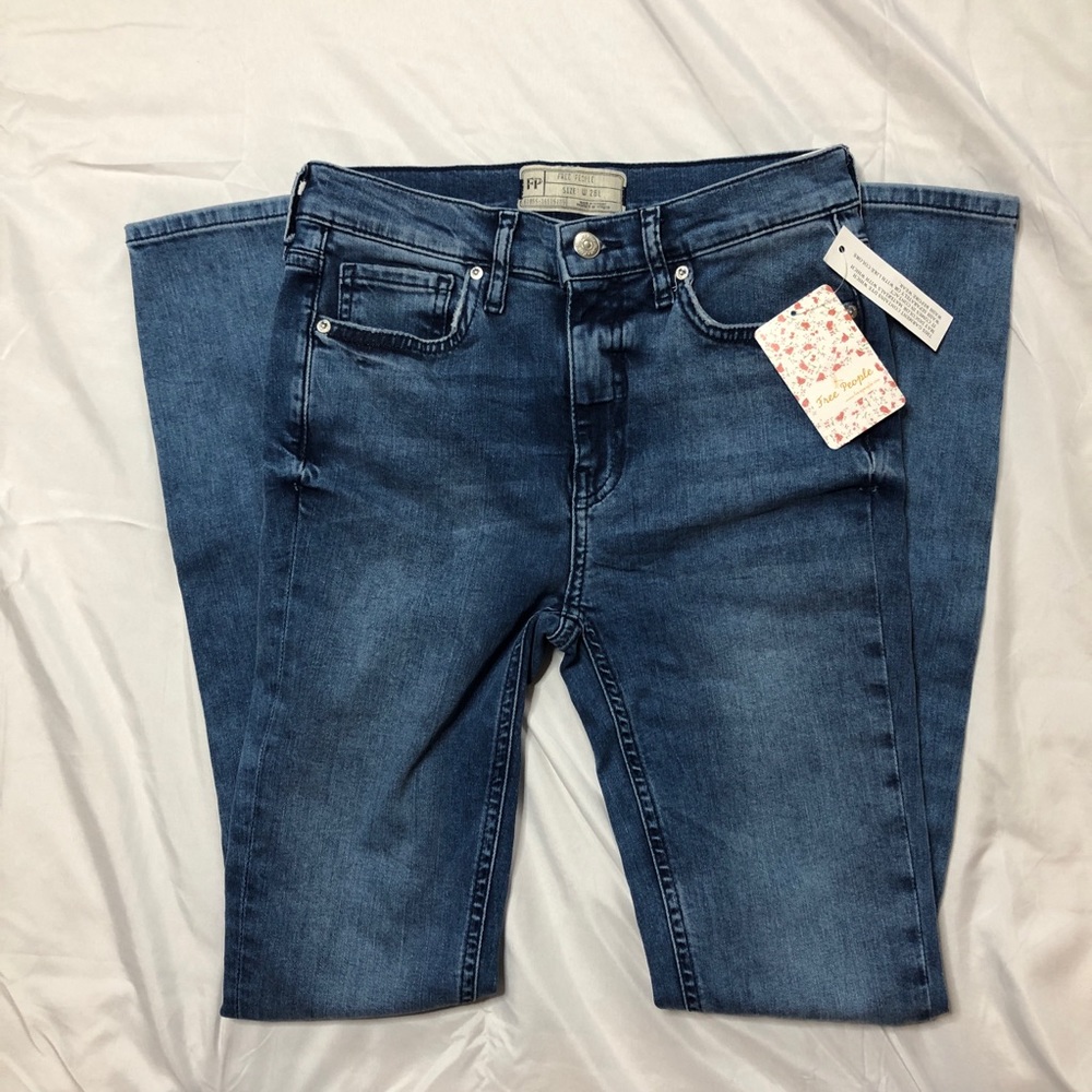 NWT Free People Distressed Jeans
